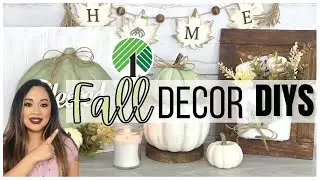 *NEW* Dollar Tree Fall DIYS / Neutral Fall Farmhouse Home Decor