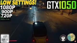 Mafia Definitive Edition GTX 1050 - 1080p 900p 720p Low,