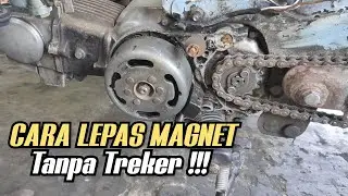 Cara melepas magnet tanpa treker