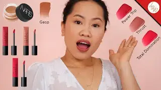 NARS AIR MATTE LIP COLOR и румяна | Натиск, полное господство, мощный трип и вздох