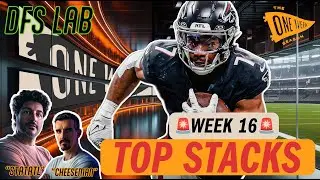 Week 16 DraftKings Top PLAYS NFL DFS Single-Entry | Kirk Cousins + Bijan Robinson + Drake London