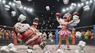 FANTASY DEATH MATCH EPISODE 1: Santa Claus VS The Tooth Fairy! Winner Take All Cage Match!