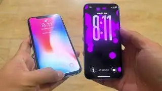 iOS 26 vs iOS 11 on iPhone X