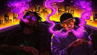 Highway Kush Nights &mdash; 420 Chill Rap | Long Night Drive &bull; Stoner Mood