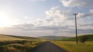 Country Road Driving Free Stock Footage