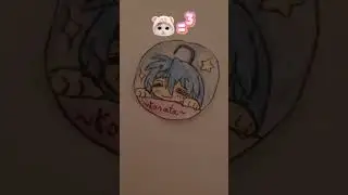 How to make a Kotana Sticker! (it failed for me =&times;) #cutecore #lucky star #kawaii #sticker