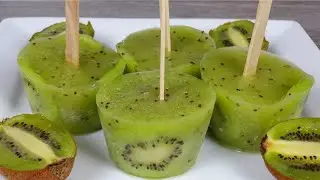 Kiwi Popsicles Recipe By Super Tasty | Sugar Free Fruit Popsicle Recipe