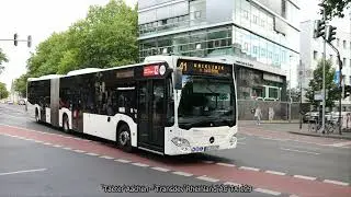 Aachen (Bus; several companies (articulated)) (20220715) (Slide show)