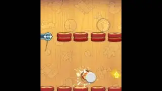 Cut The Rope 6-25 Walkthrough /  Solution (Toy Box) Level Guide.