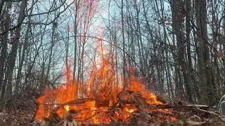 Outdoor fire
