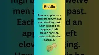 Riddle 26 | Hard Riddle with answer | Are you ready?   #riddle  #riddleaddict #apple