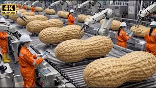 1,000,000 Pieces Per Day – The INSANE Speed of Modern Flour Coated Peanut Factory
