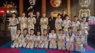 Attestation for the color belts at the Jeet Kune Do Kim Academy