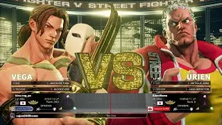 SFV Champion Edition 🔥 kira-rog_pc (Vega) Vs AlienNemo (Urien) 🔥 Online Matchs 11-13-2022