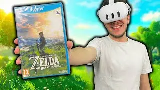 ZELDA en REALIDAD VIRTUAL ¡HA LLEGADO! (Mod ZELDA BOTW VR con CONTROLES MOVIMIENTO + TUTORIAL)