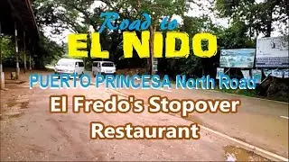 El Fredo's Stopover Restaurant along Puerto Princesa North Road to El Nido Palawan (PH)