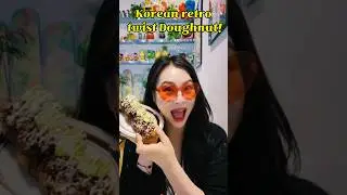 Korean retro twist Doughnut! #shorts