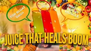 🔪 Juicing That Heals: Mango Sunrise, Passion Punch & Lemon Peppa | No Sugar, Just Power
