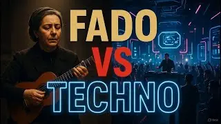 Quem Fica e Quem Parte (Fado Techno Eletrónico) | Voz Feminina + Guitarra Portuguesa | IA / Suno
