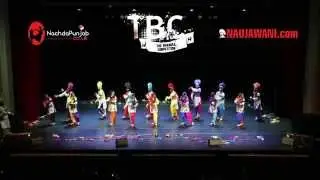 Ankhile at TBC 2014 (The Bhangra Competition)