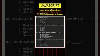 99.9% Failed in this JavaScript Challenge 🔥 #shorts #mrcoder #MRCODER..