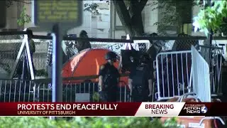 Pitt protest comes to an end
