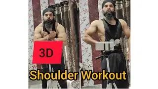 The Best Exercises For Getting 3D  Boulder Shoulders Workout | Power full Exercises ||