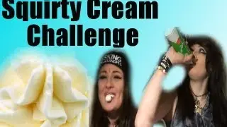 Squirty Cream Challenge |Delta Challenges|