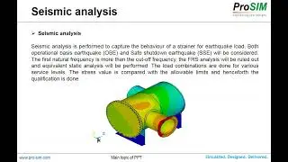 Seismic Qualification of Basket Type Strainer