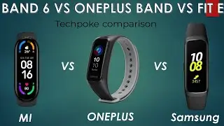Mi band 6 vs OnePlus band vs Fit E | under 3500 under 2000 best band 2021 #techpoke