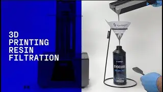 3D printing resin filtering - step by step