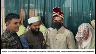 Al noor trust successfully organized mass marriage cum assistance program 