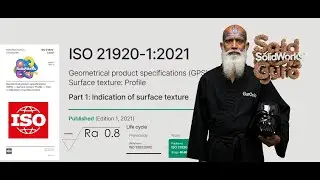 👑 #come #creare nuovo #simbolo  #rugosit&agrave; secondo #iso21920 in #solidworks
