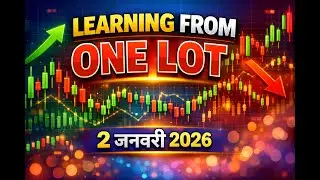 Learning from One lot | Beginner trading