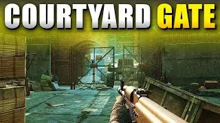 Courtyard Gate Extract Location on New Factory in Escape From Tarkov