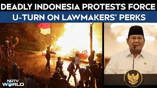 Indonesia Protests | Indonesian President Says Lawmakers&rsquo; Perks To Be Cut A After Deadly Protests