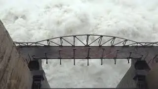 Jurala Dam on Krishna River, Jogulamba Gadwal, Telangana..