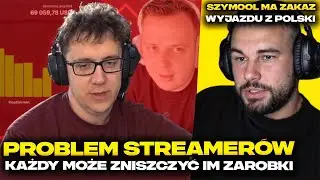 POWAŻNY PROBLEM STREAMER&Oacute;W! KAŻDY MOŻE NISZCZYĆ IM ZAROBKI! (MOKRY SUCHAR, NITRO, SZMOOL, PAZURA)