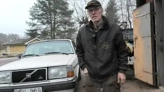 Knappen och hans Scania och Volvo