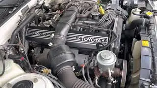 1986 Toyota Cressida engine