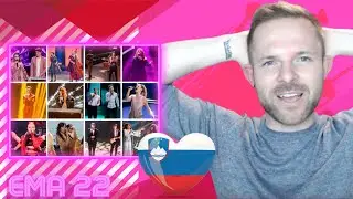 EMA 2022 REACTION  🇸🇮 | SLOVENIA EUROVISION 2022 REACTION |  EUROVISION SONG CONTEST 2022