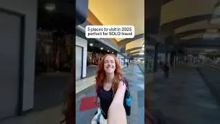 SAVE this for your 2025 travel planning! These are the 5 BEST places for female solo travel from
