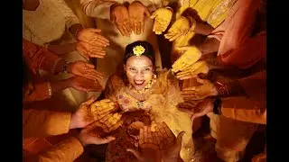Bharti and Amar Wedding Haldi 2024
