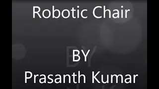 Robotic Chair! Demo