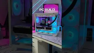 Final shots of the Cleanest White Gaming PC ⚪️ Would you change/upgrade something?? 🤔