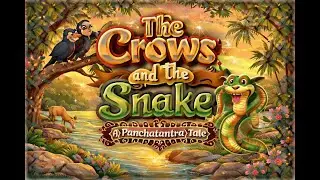 Panchatantra: The Crows and the Snake | Animated Moral Story