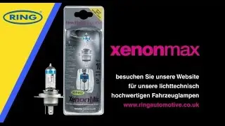 Ring Automotive XenonMax Anzeige Deutsch