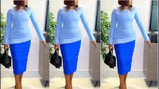 🌸Let’s make a W-shaped Neckline with Ruffle Design