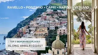 PANORAMIC VIEWS SAILING ALONG AMALFI COAST 🍋 RAVELLO &bull; POSITANO &bull; CAPRI &bull; NAPOLI &bull; VESUVIO ☀️ ITALY