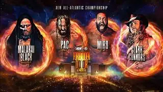 PAC vs Clark Connors vs Malakai Black vs Miro Forbidden Door 2022 Highlights
